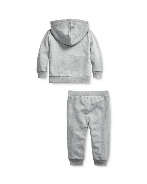Толстовка для мальчиков и amp; Комплект спортивных штанов – для малышей Ralph Lauren, цвет Gray — фото 2