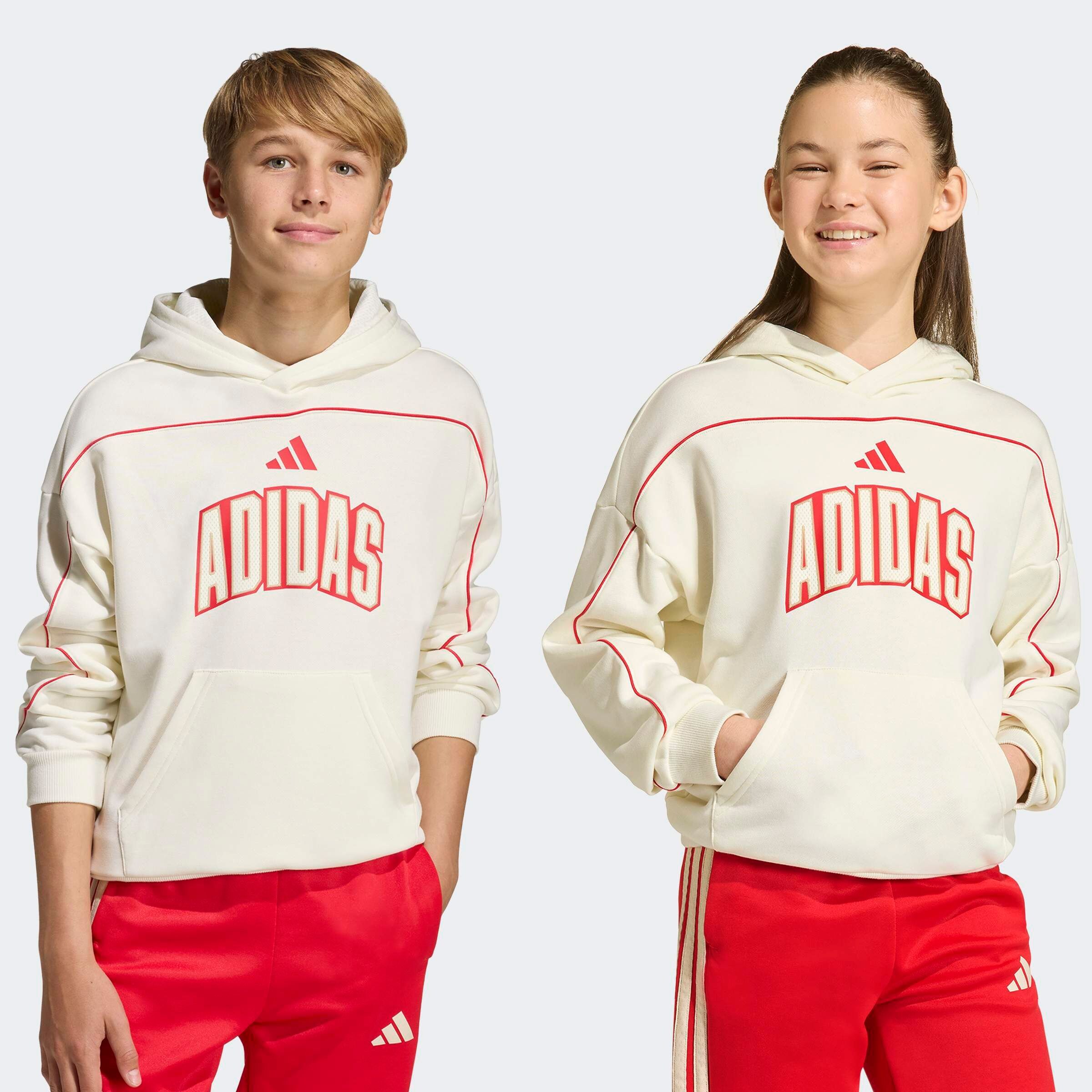 Adidas Sportswear Спортивная толстовка в цвете Off White — фото 3