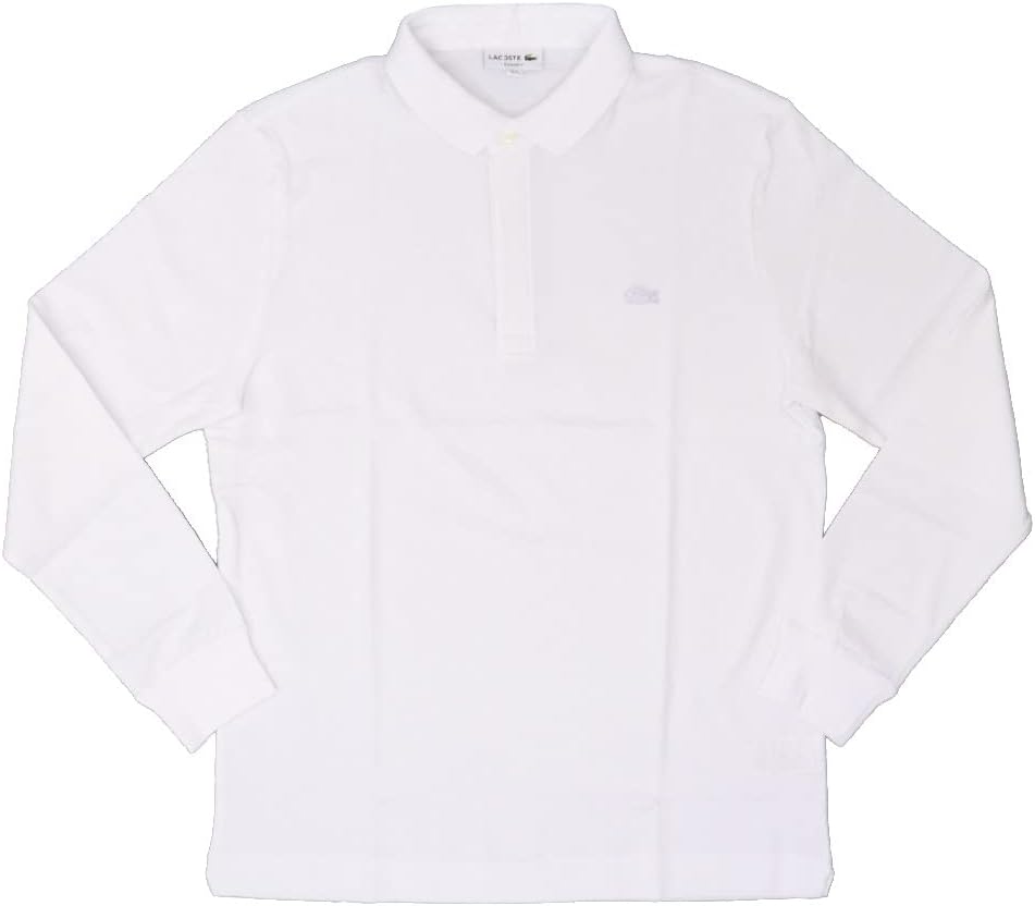 

Мужская рубашка-поло Lacoste PH2481M, с рукавами крылышко спереди, с длинным рукавом, белый