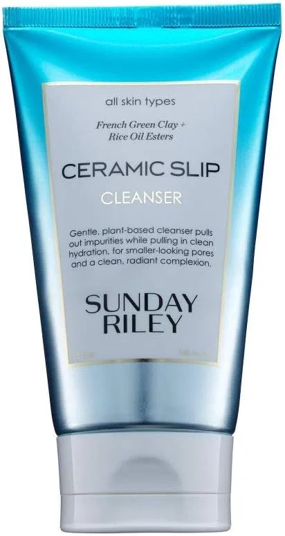 Очищающее средство для лица с глиной Sunday Riley Ceramic Slip Cleanser, 150 мл, зеленый