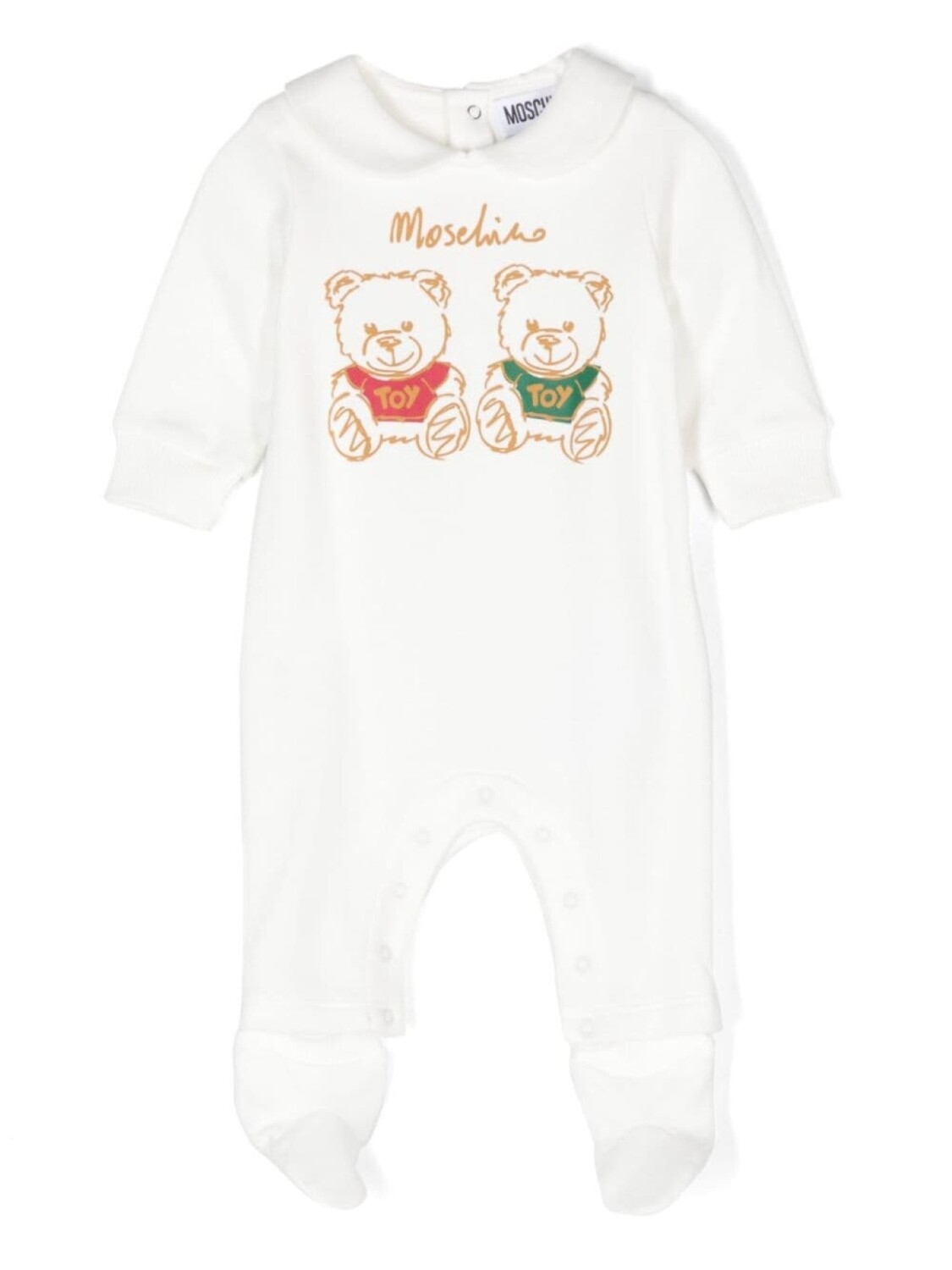 

Moschino Kids пижама с принтом Teddy Bear, белый