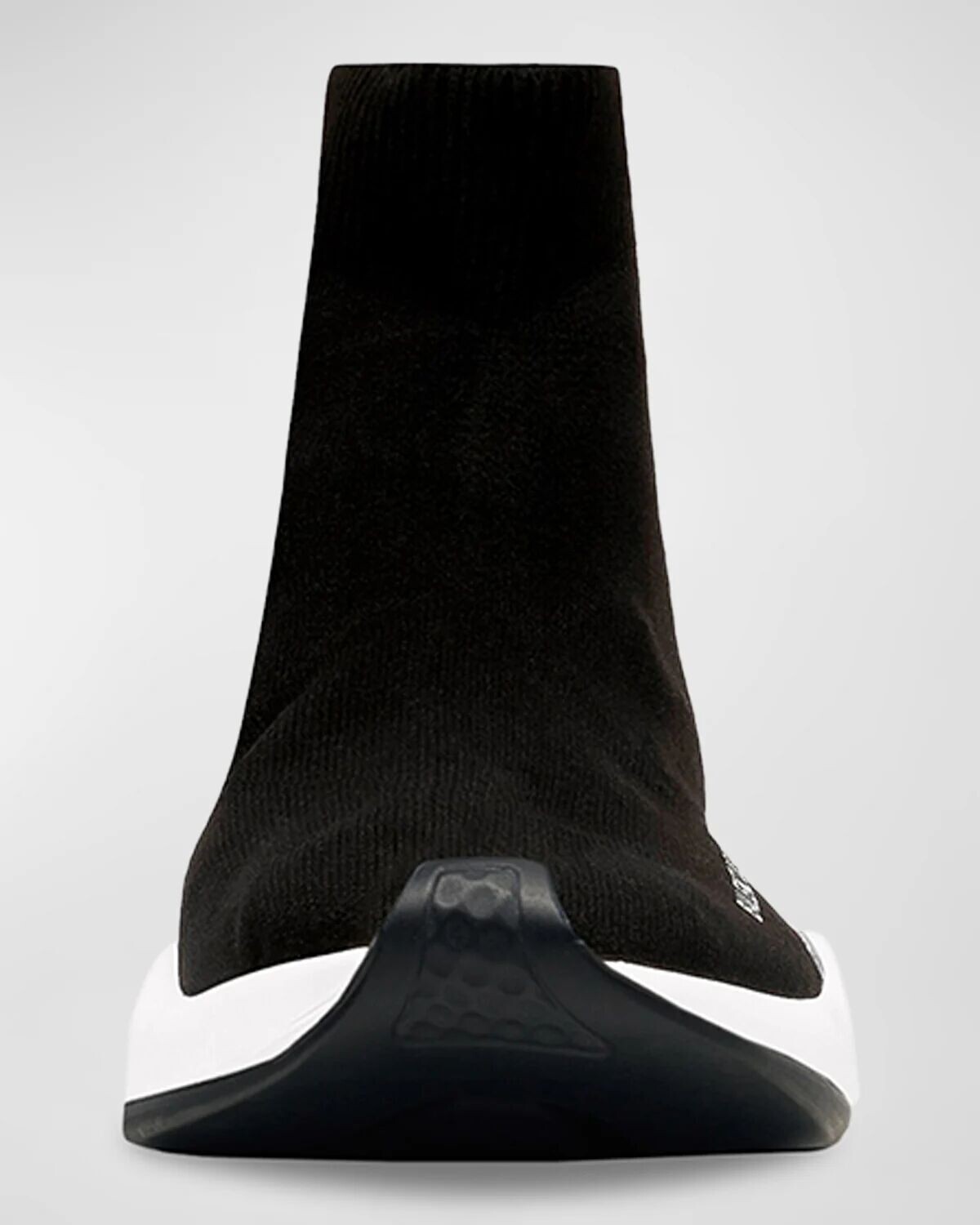 Кроссовки Speed ​​из переработанной вязки Balenciaga, цвет Black/White/Black — фото 2