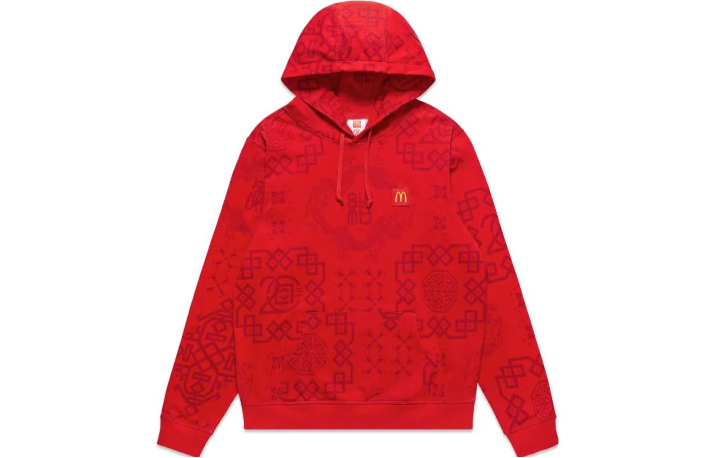 

CLOT X McDonald's Sweatshirts Unisex Red