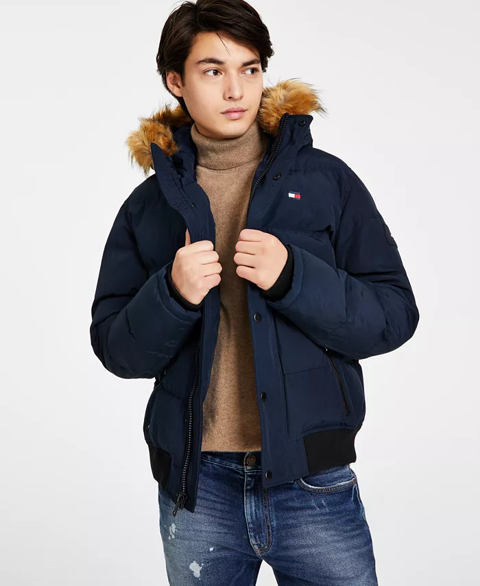 

Короткое пальто Snorkel Tommy Hilfiger, синий