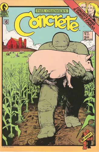 

Paul Chadwick's Concrete #6 February 1988 (Dark Horse Comics)