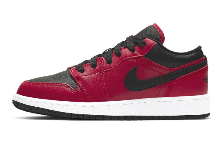 

Кроссовки Jordan 1 Low Gym Red Black Pebbled GS