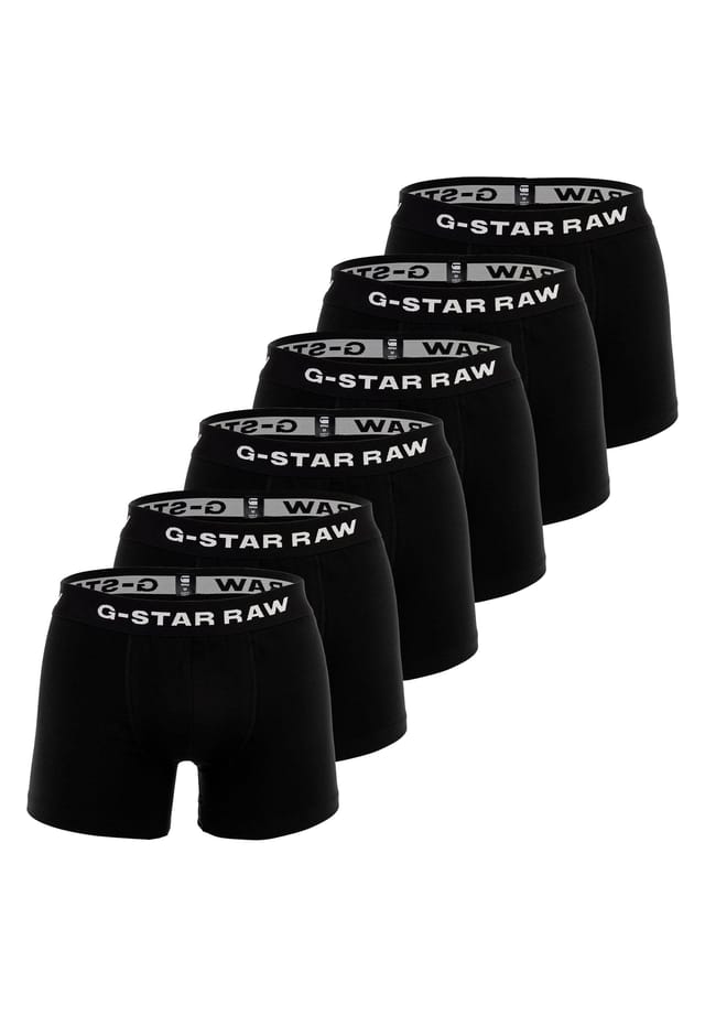 

Боксеры упаковка из 6 пар - трусы-боксеры из хлопка-стрейч G-Star Raw, черный