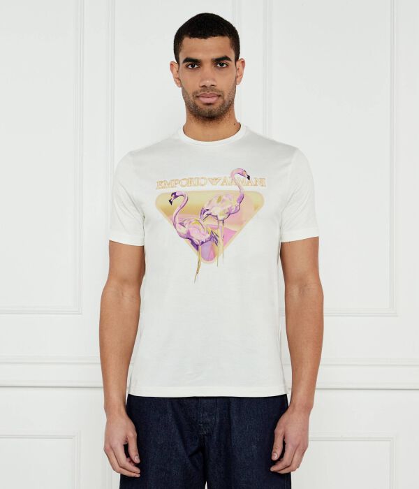 

Футболки Regular fit Emporio Armani, белый