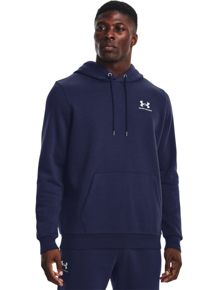 

Толстовка UA Essential Fleece Hoodie Under Armour, синий
