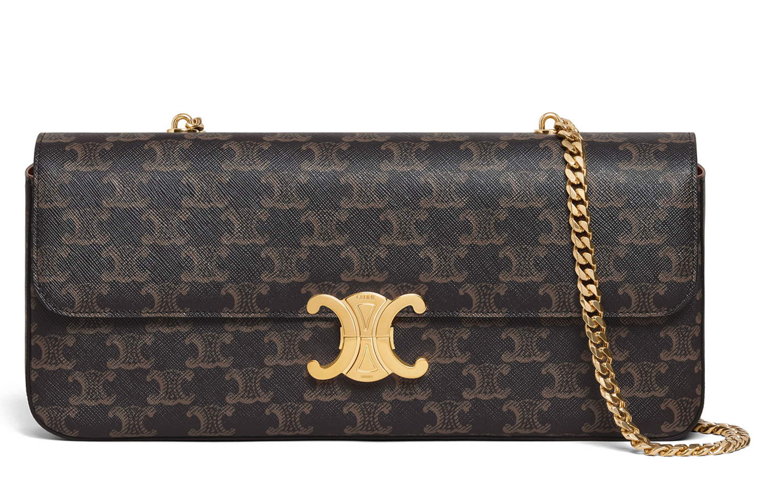 

CELINE Триумф Гейт Триомф холщовая сумка с цепочкой