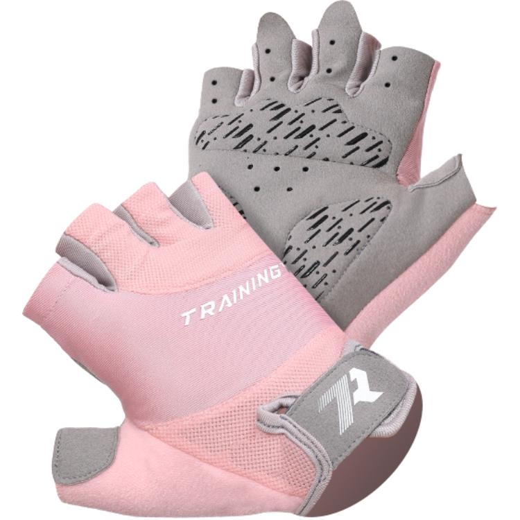 

Фитнес-перчатки 361°, розовый серый