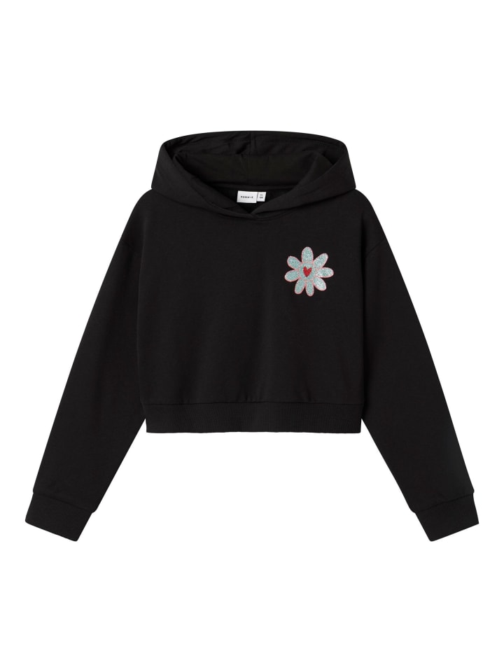 

Толстовка с капюшоном name it, черный