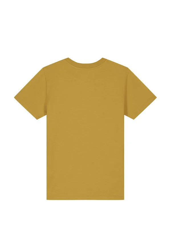 Футболка с принтом единорога и кошки Watapparel, Ochre — фото 2