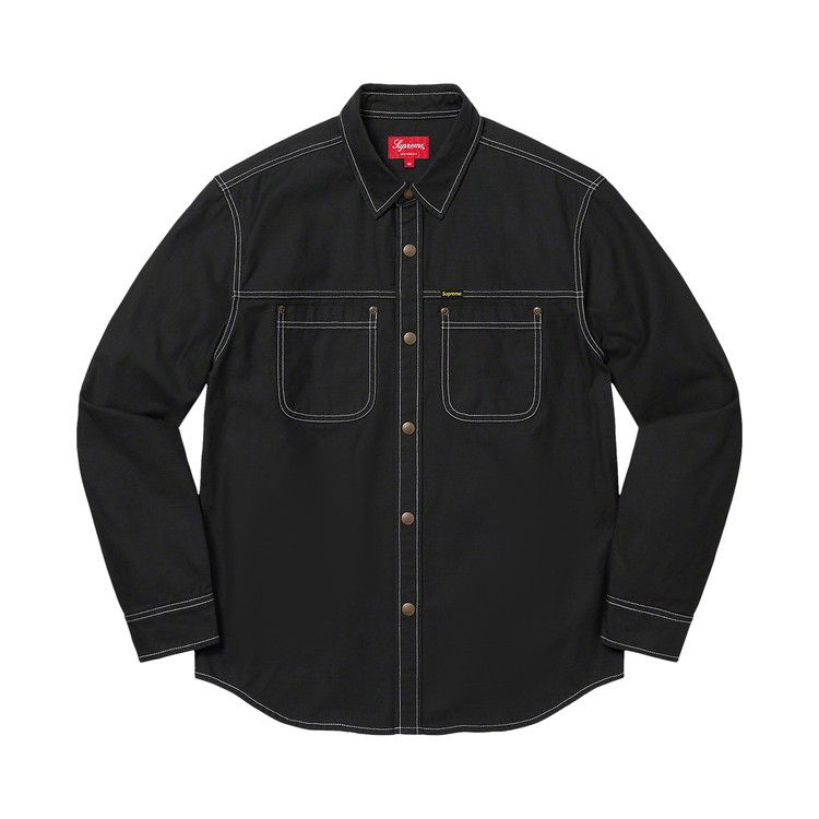 

Рубашка Supreme Snap Work Shirt, Black