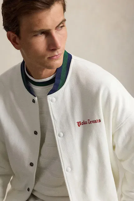 Бомбер Polo Ralph Lauren, белый — фото 4