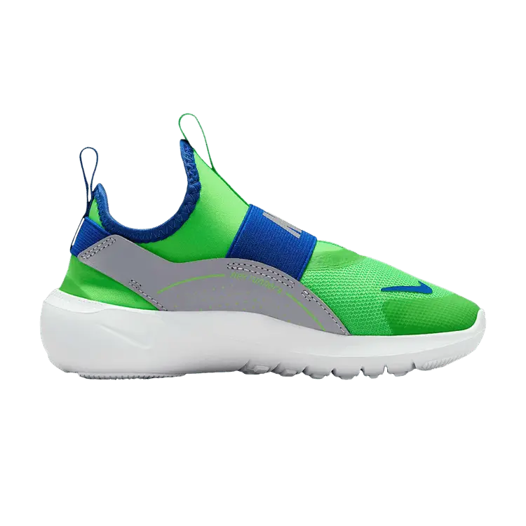 

Кроссовки Nike Flex Runner 4 PS 'Green Strike Game Royal'