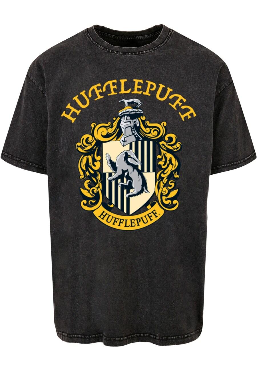 

Рубашка ABSOLUTE CULT Harry Potter - Hufflepuff Crest, черный