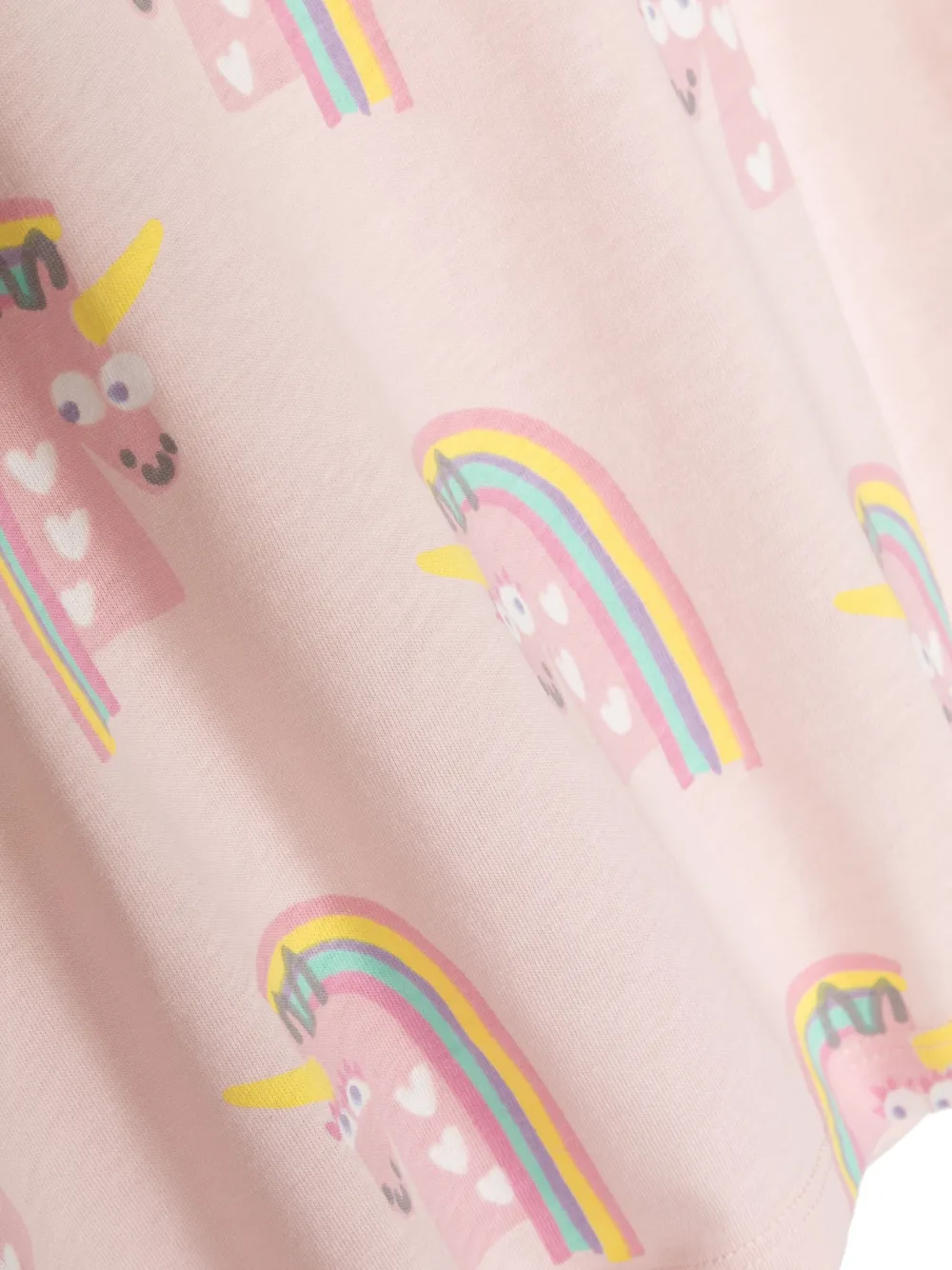 Футболка с принтом Stella Mccartney Kids, розовый — фото 3