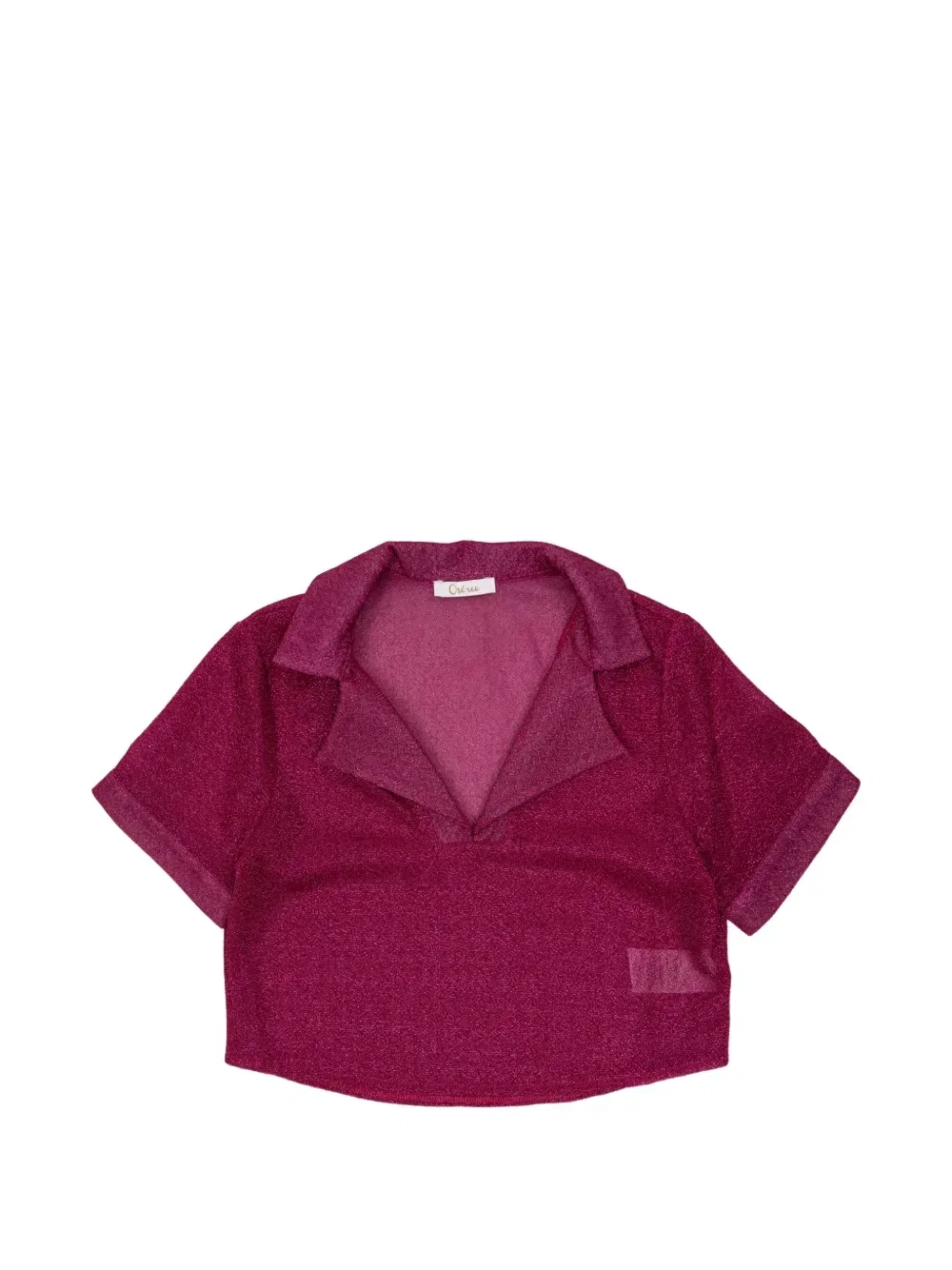Рубашка с короткими рукавами Oseree Kids, розовый