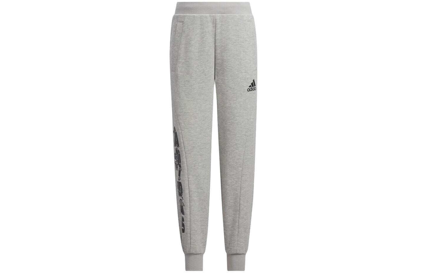 

Детские трикотажные спортивные штаны Adidas, серый