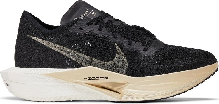 

Кроссовки ZoomX VaporFly Next% 3 'Black Metallic Gold Grain', черный