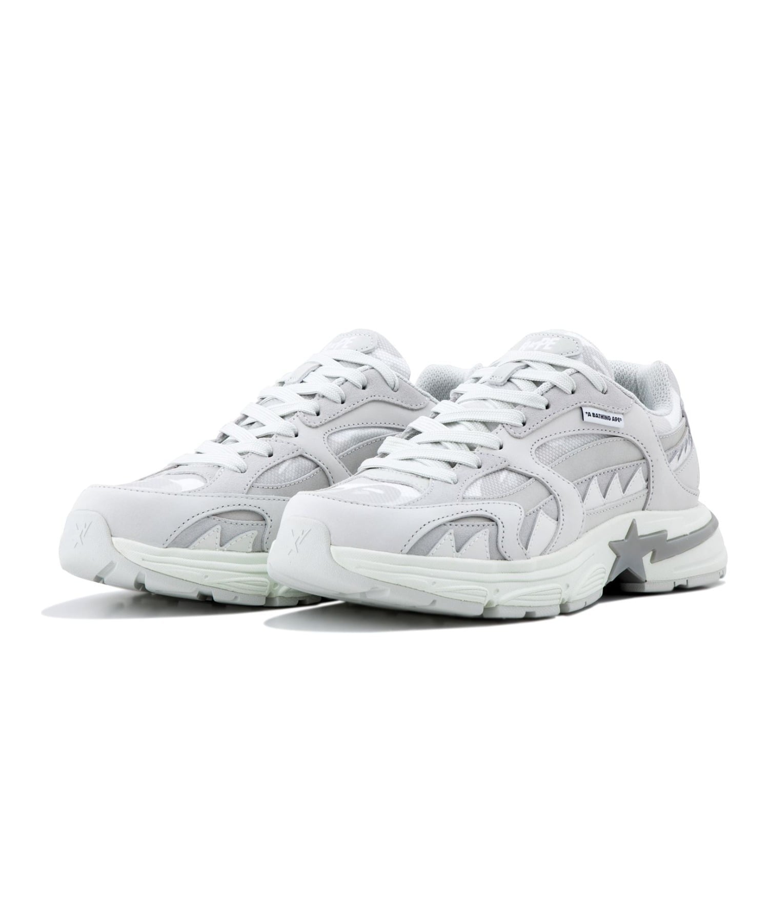 BAPE SHARK STA #1 A BATHING APE, WHITE