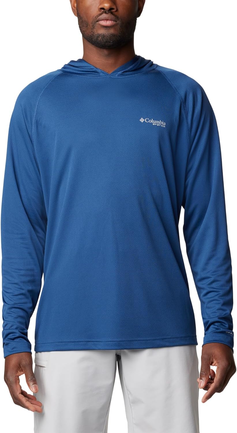 

Колумбия мужская толстовка с капюшоном PFG Uncharted Columbia, Carbon