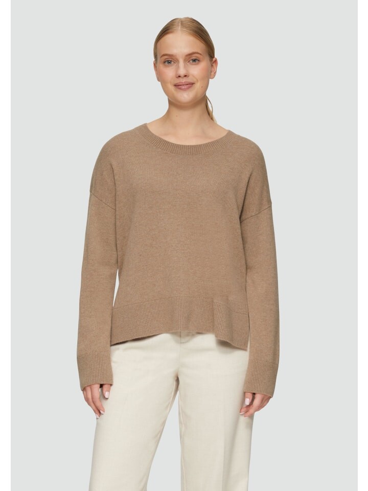 

Пуловер s.Oliver Strickpullover langarm, коричневый