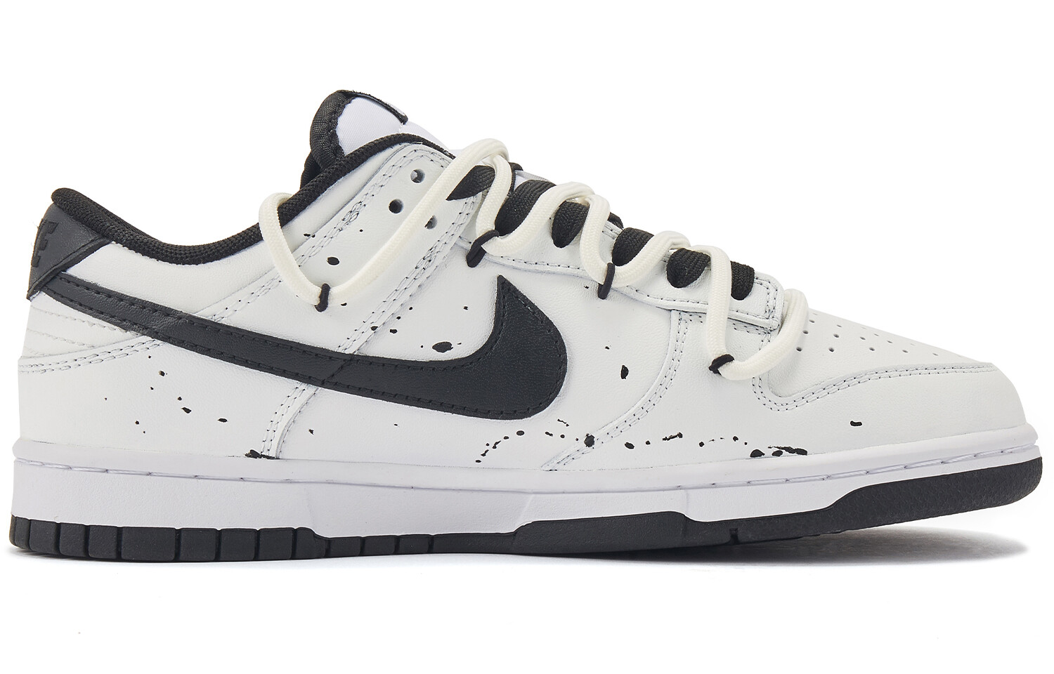 

Кроссовки Nike Dunk Skateboard Shoes Men Low-Top Black White Red