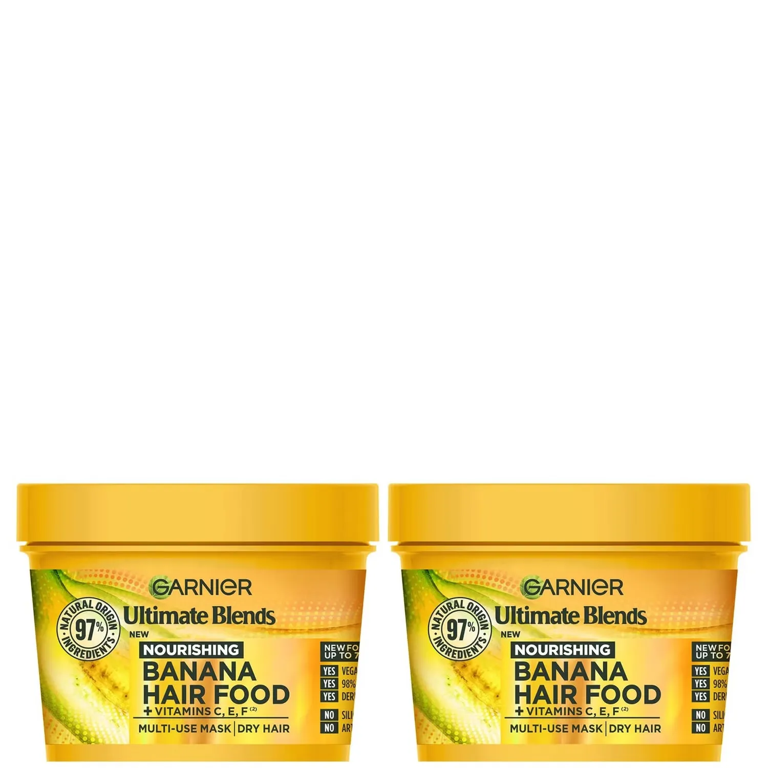 

Ultimate Blends Banana 3-в-1 Маска для сухих волос Дуэт Garnier