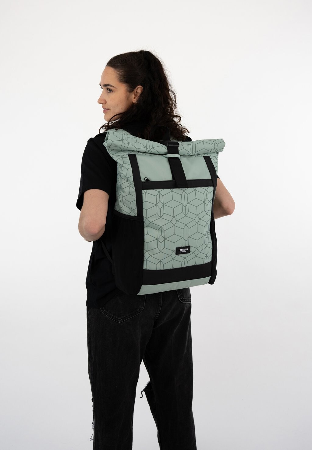 

Рюкзак NO ROLLTOP GROSS ARBEIT DAY TAGES FAHRRAD Larkson, цвет mint