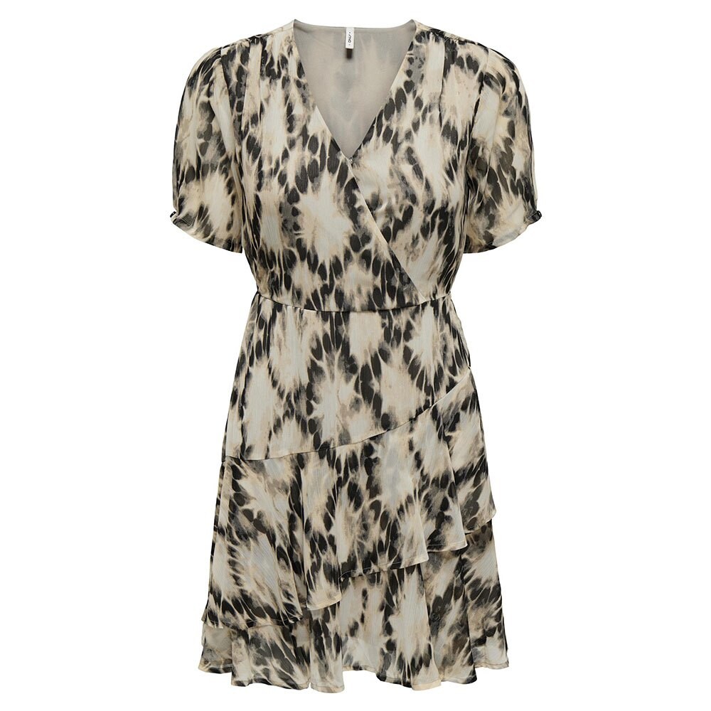 

Платье Only Elena Life Short Sleeve Short, бежевый
