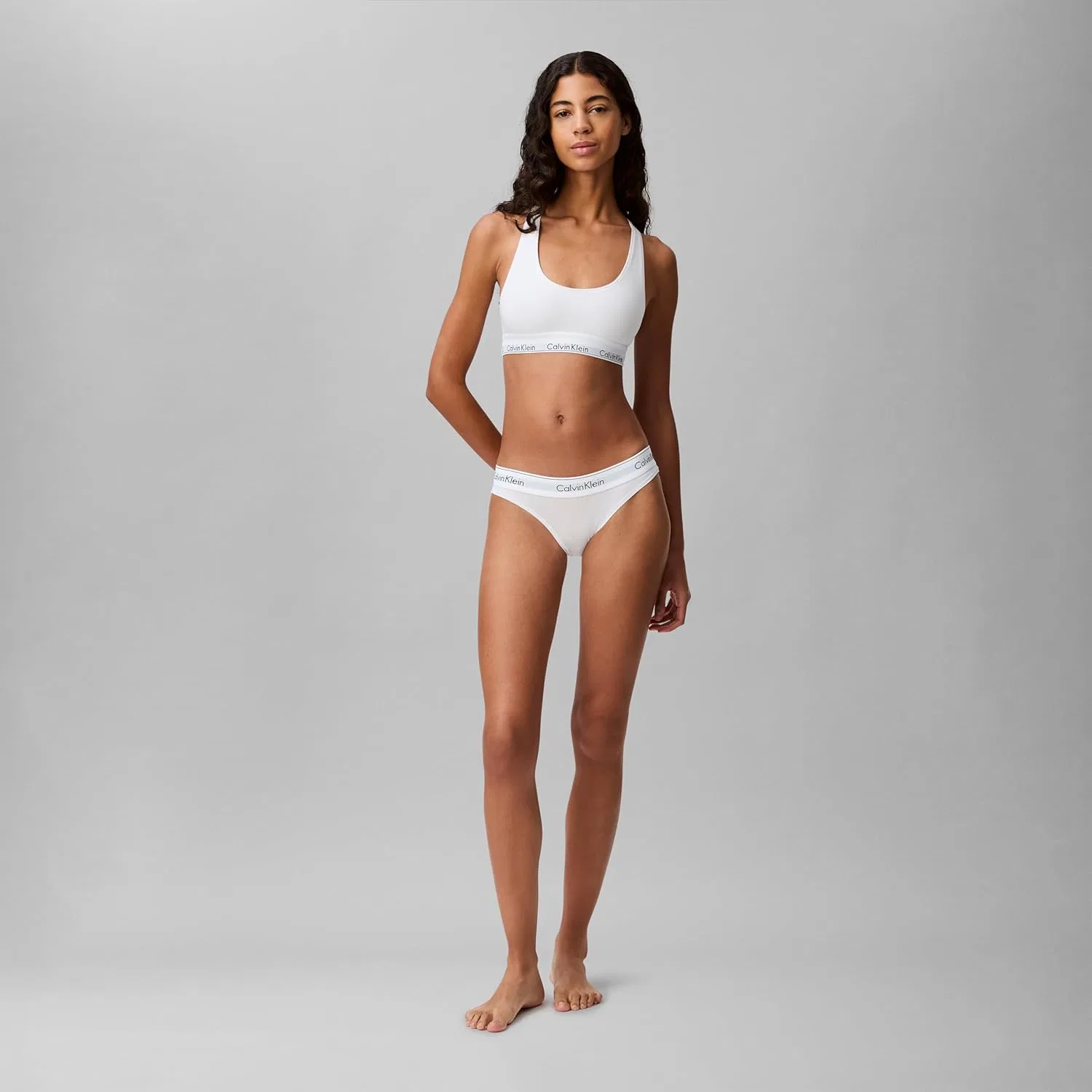 Бюстгальтер Calvin Klein White — фото 3