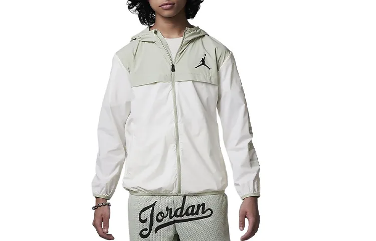 Детская куртка с капюшоном Jordan, Aqua Blue
