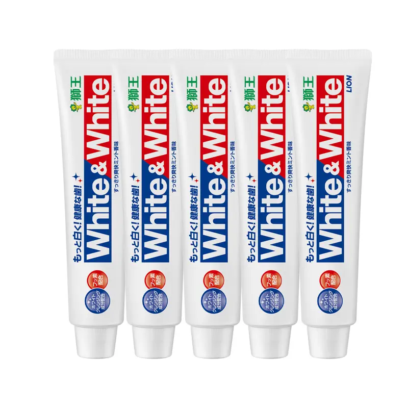 

LION Зубная паста King Bright White защитная для очистки и свежести дыхания 120г*5/120г*6