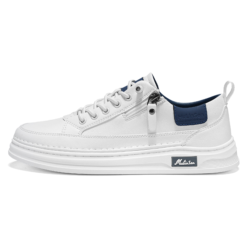 

Износостойкие и легкие низкие мужские кроссовки Mulinsen, White