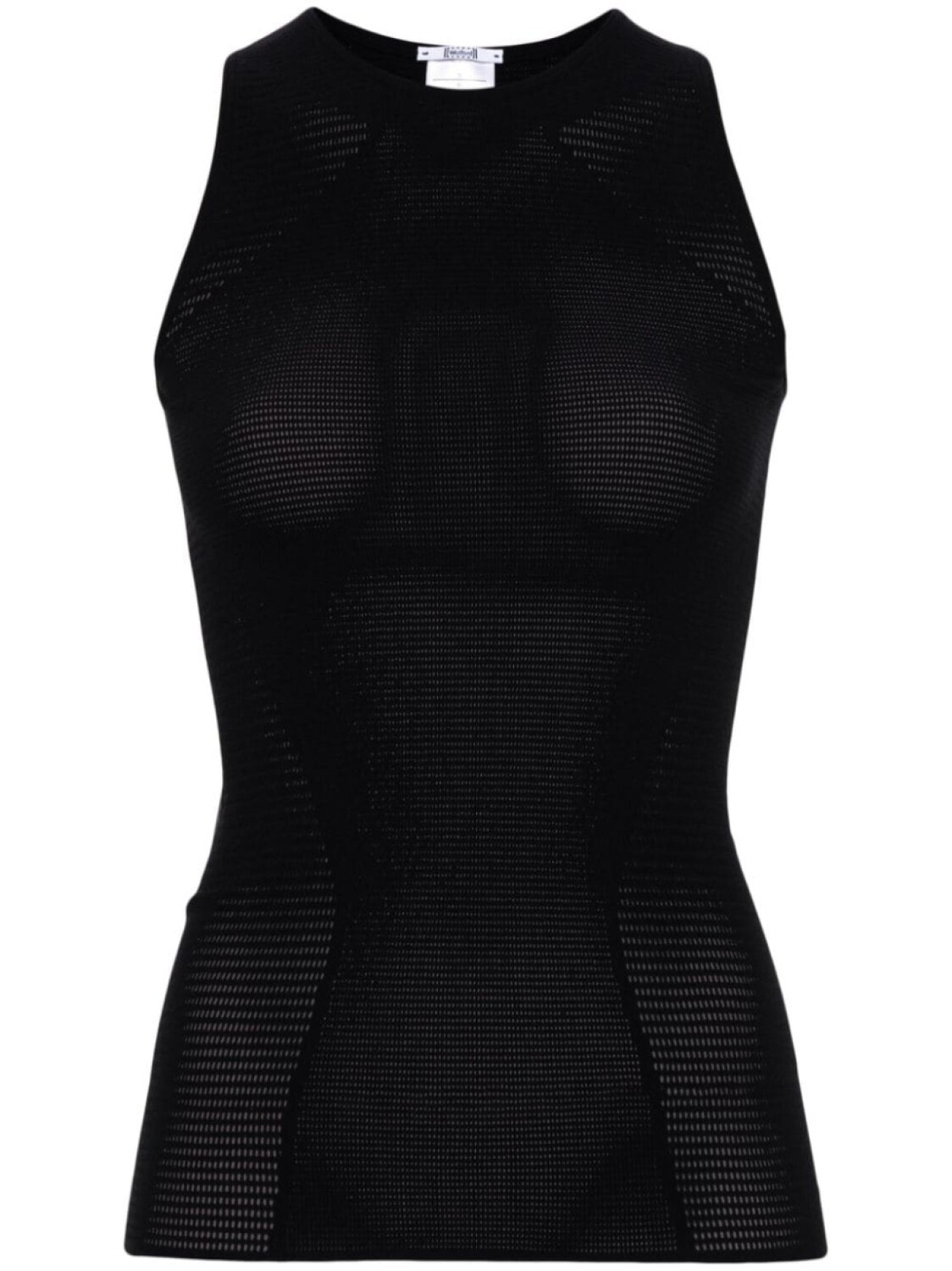 

Wolford топ Grid Net без рукавов, черный