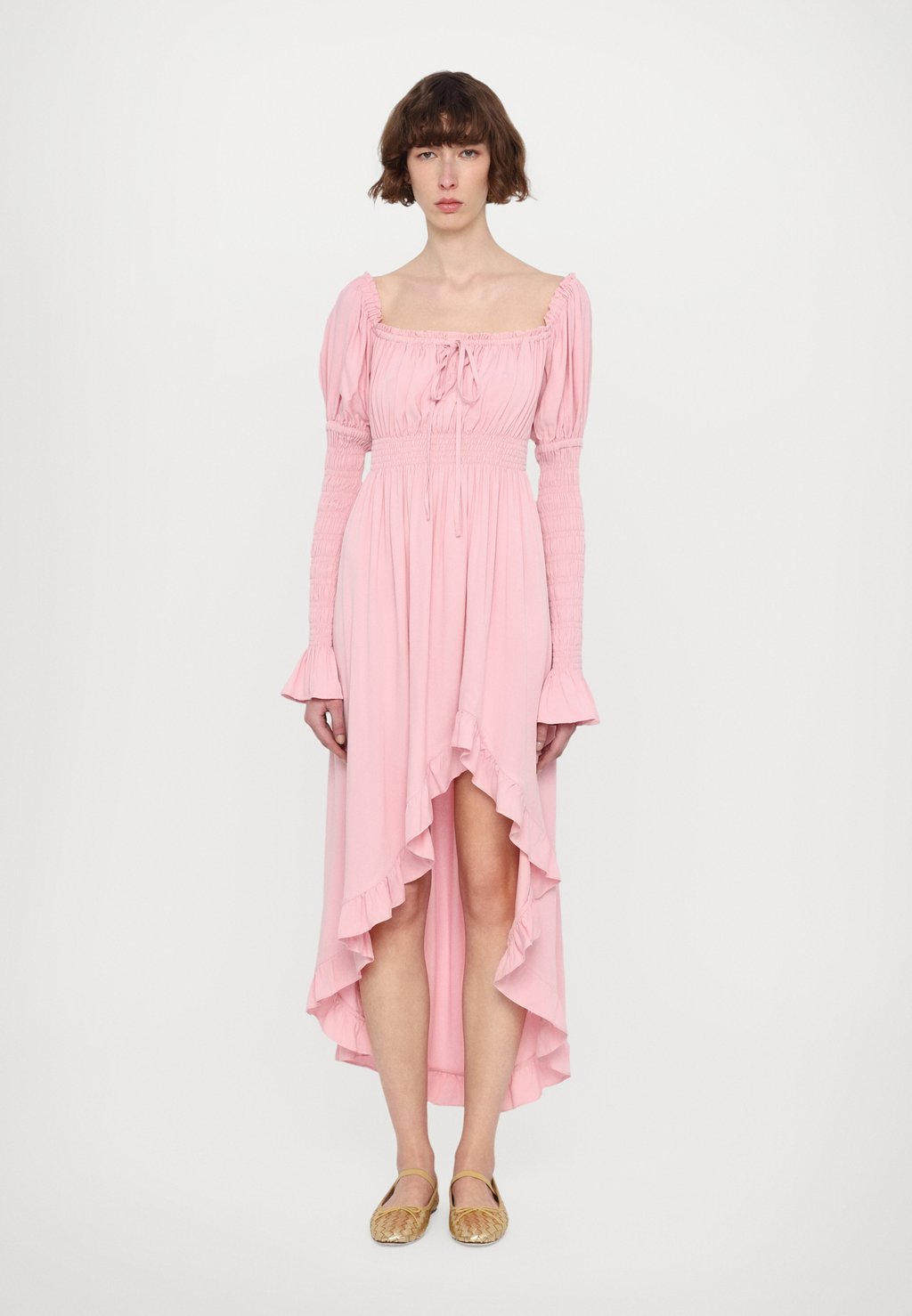 

Платье из джерси WILD SHIRRED DRESS Sleeper, розовый