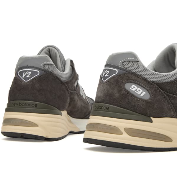 Кроссовки 991V2 New Balance, Forged Iron, Alloy & Smoked Pearl — фото 4