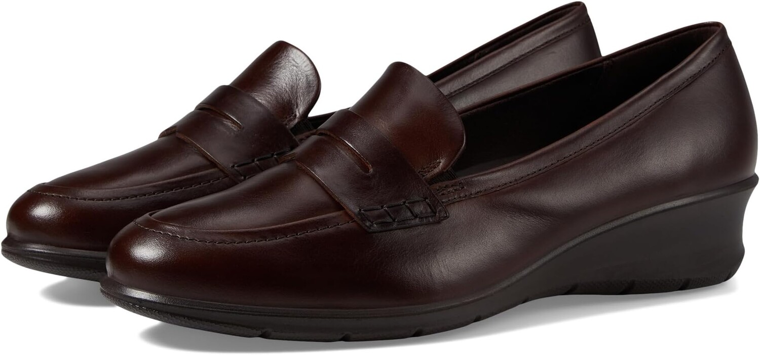 

Лоферы Felicia Penny Loafer ECCO, цвет Potting Soil