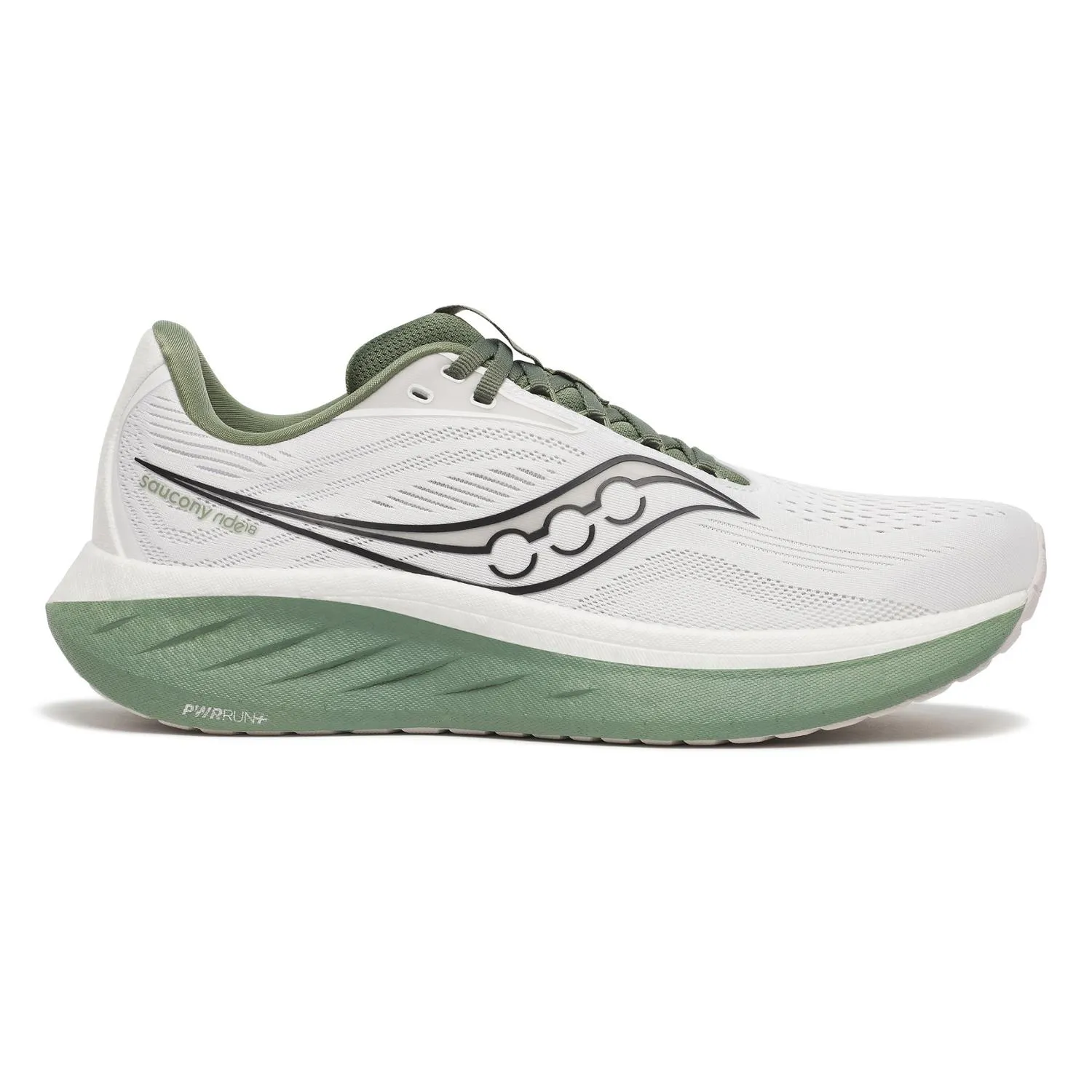 

Ride 18 Дорожные Беговые Кроссовки Saucony, White/Olivine