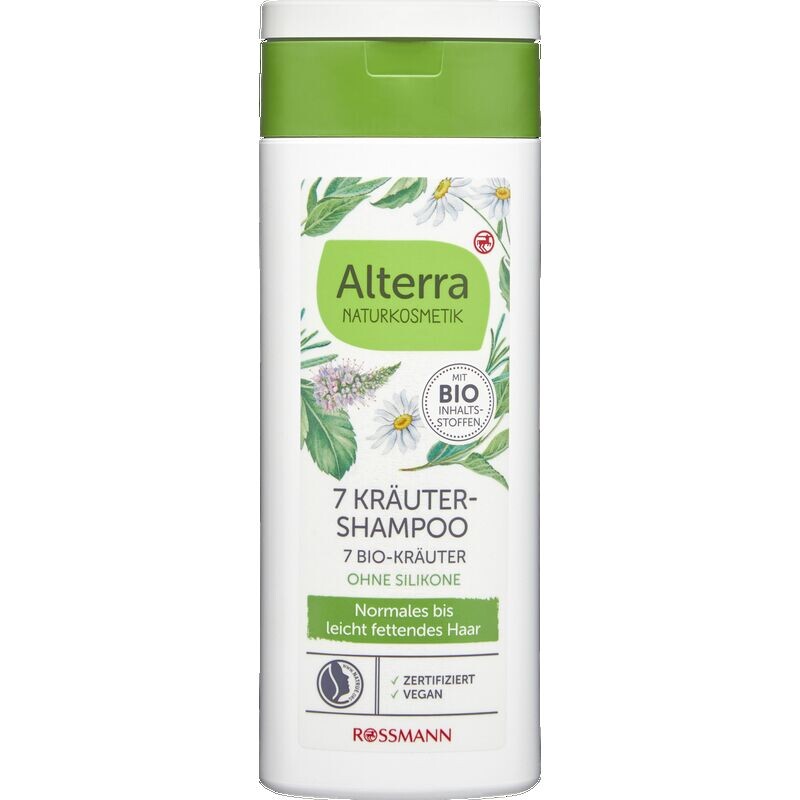 

7 травяных шампуней Alterra NATURKOSMETIK, 200 ml
