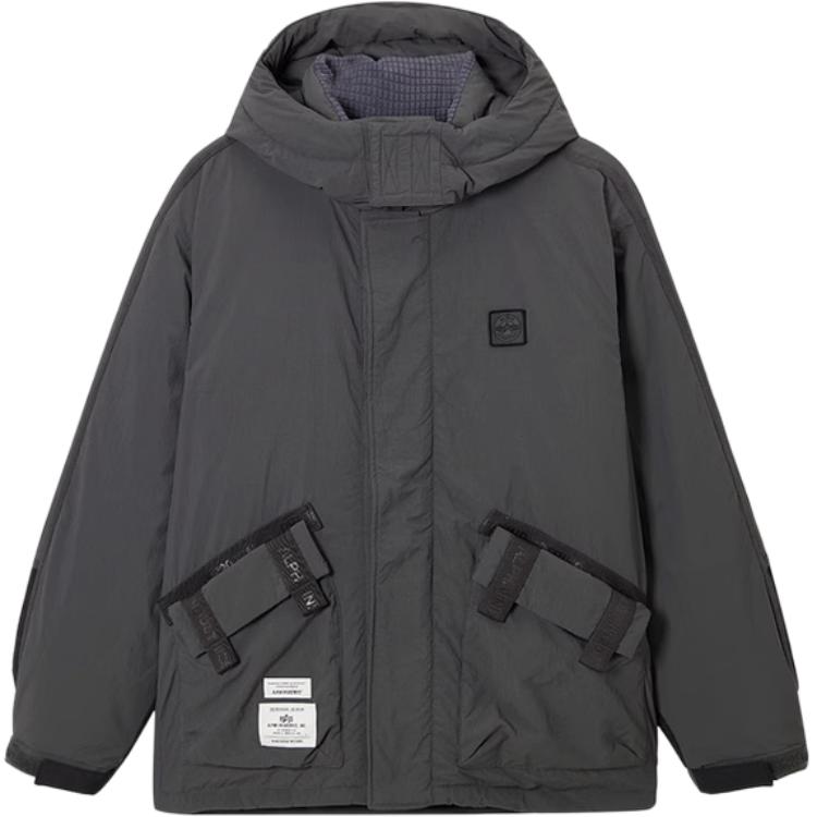 

Унисекс пуховик Alpha Industries, серый