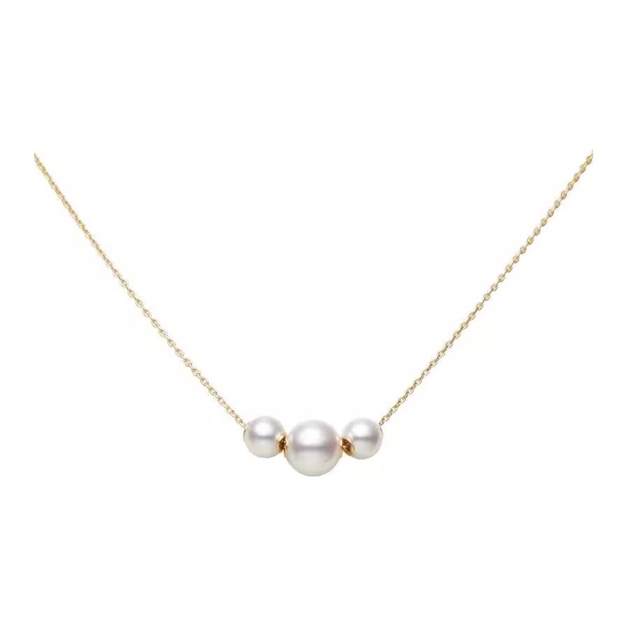 

MIKIMOTO Позолоченное ожерелье Women's Gold