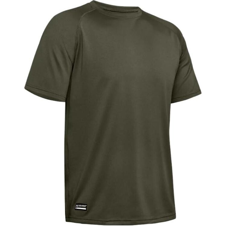 

Футболка мужская оливково-зеленая Under Armour, оливково-зеленый