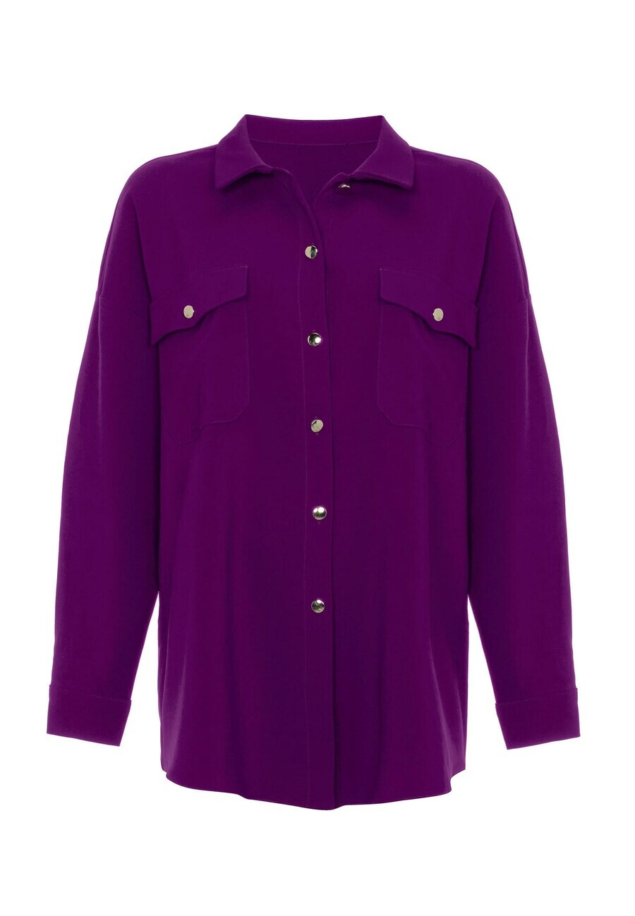 

Длинная блузка Jimmy Sanders Blouse, темно-фиолетовый