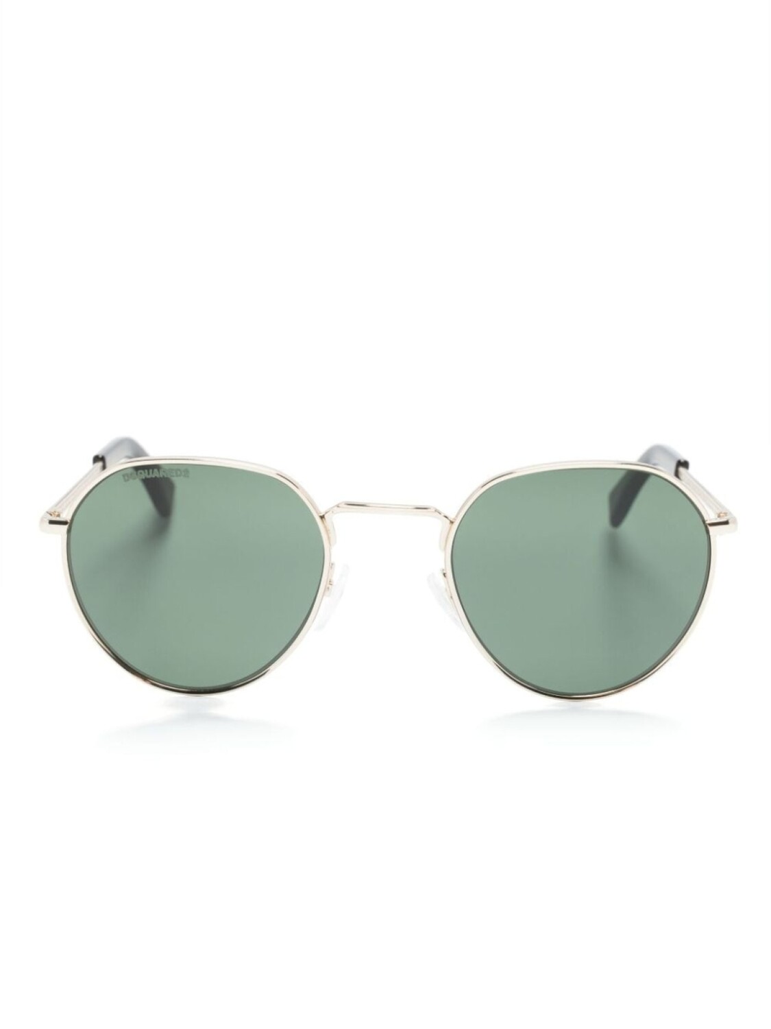 

Dsquared2 Eyewear солнцезащитные очки в круглой оправе, золотистый