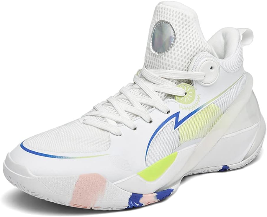 

Кроссовки для баскетбола Rongduyan, повседневные, для ходьбы и спорта на улице, мужские, белый