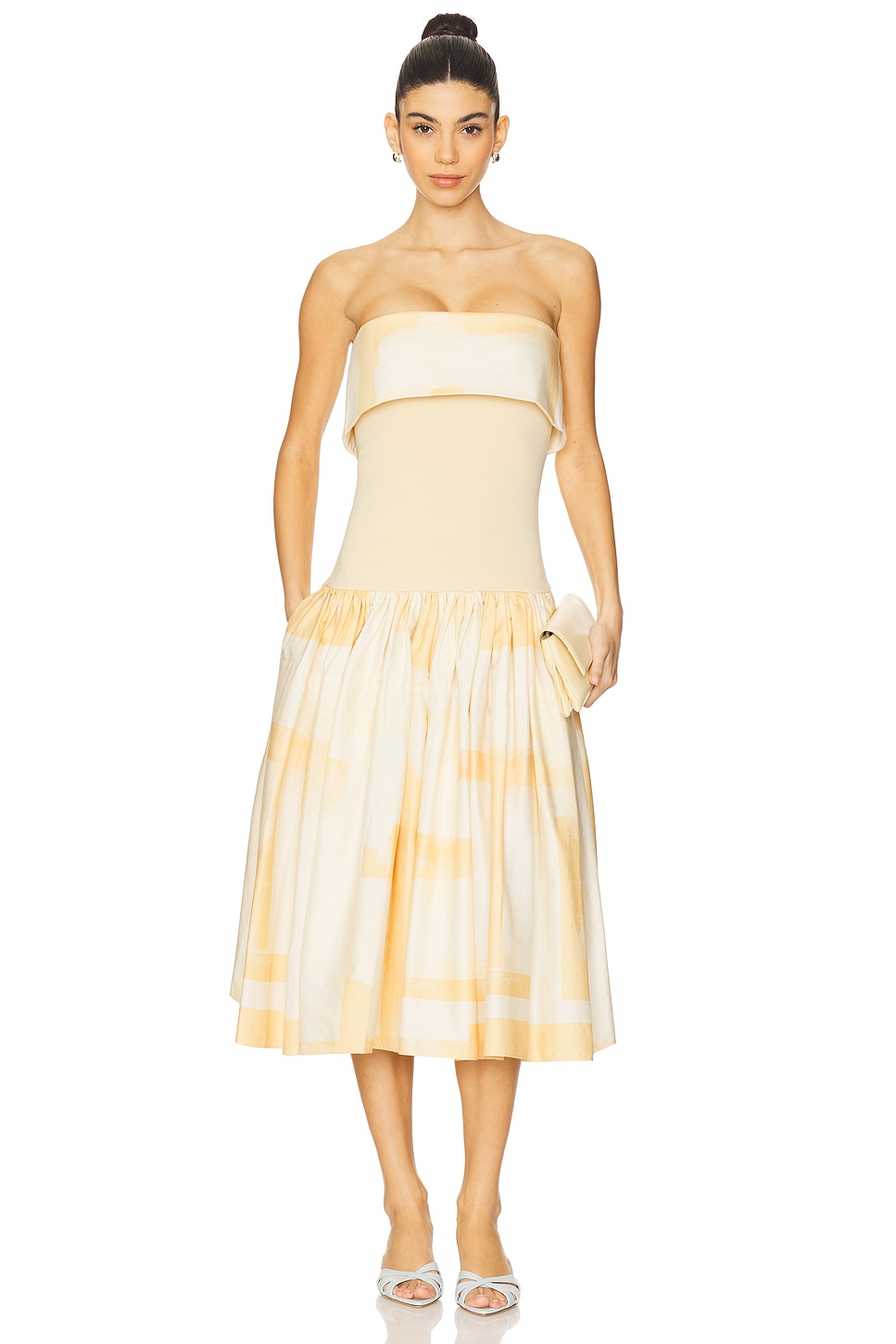 

Платье Robia Alexis, beige brushstroke