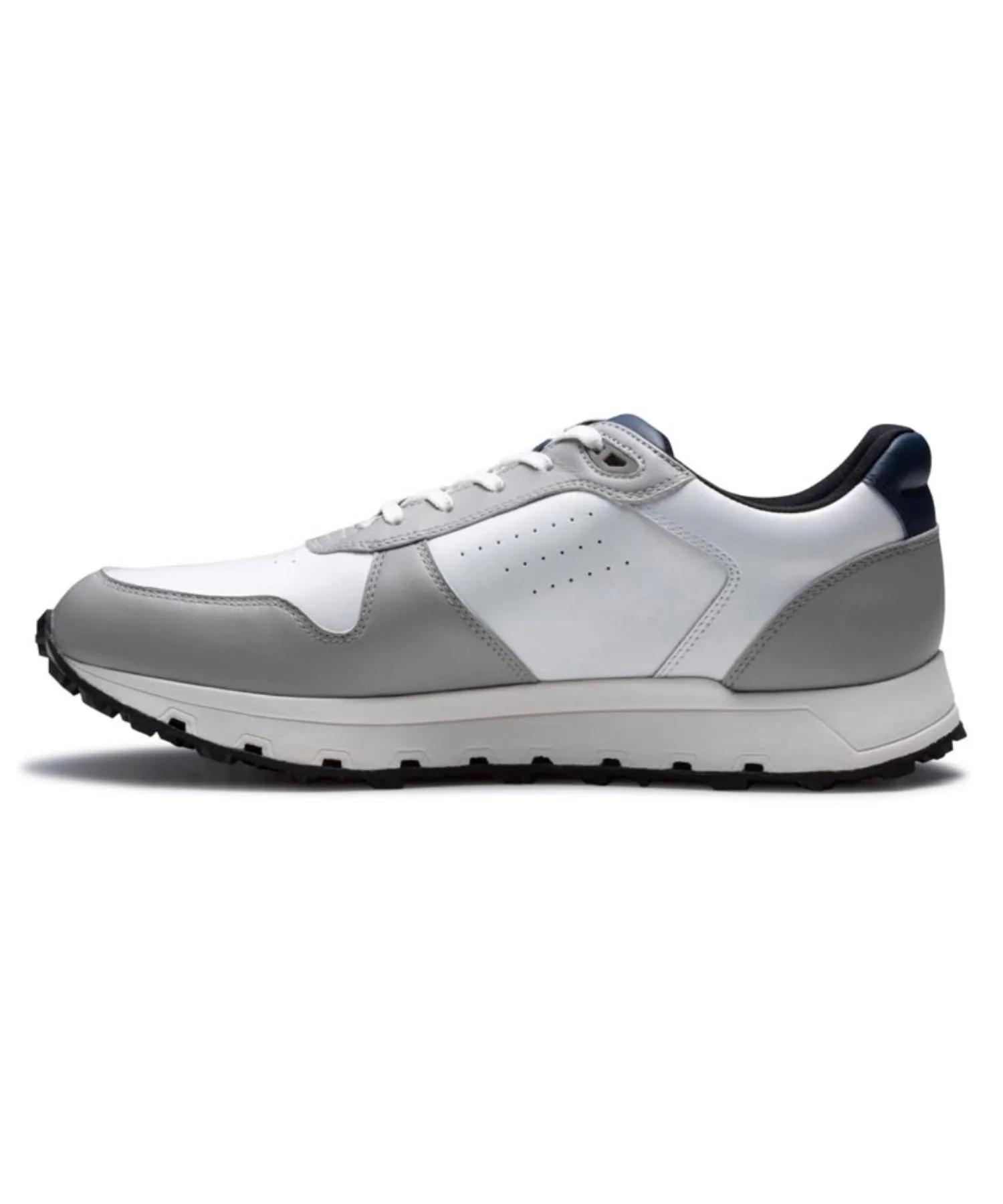 Мужские кроссовки с Gore-Tex Surround Vibram REGAL белые-синие — фото 4